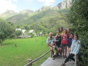 Orange Kloof Tented Camp, Hoerikwaggo Trail. Table Mountain Treks and Tours. Cape Hiking Trails.